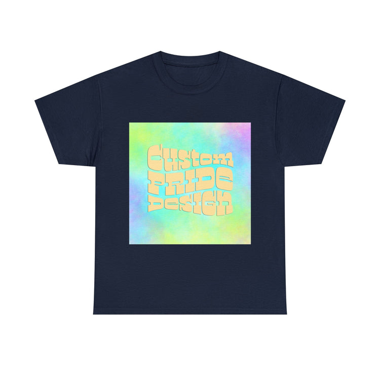 Custom Pride Knitter Tee T-Shirt Printify Navy S 