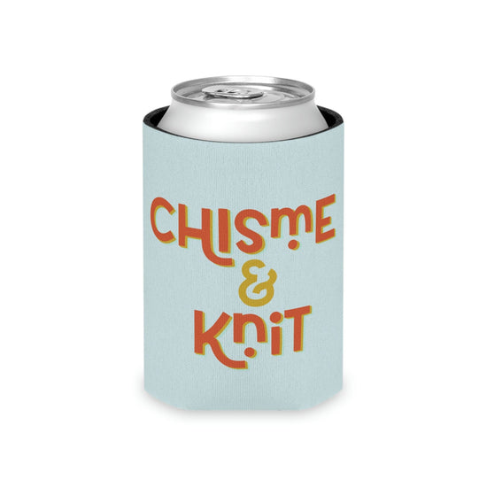 Chisme & Knit Can Cooler Accessories Printify 
