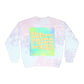 Custom Pride Knitter Tie-Dye Sweatshirt Sweatshirt Printify Cotton Candy S 