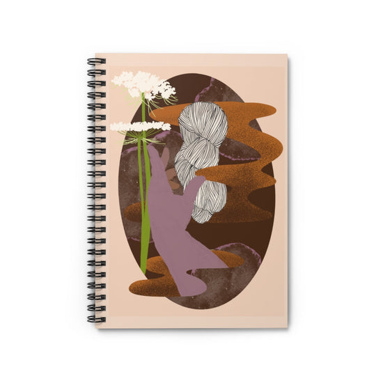 Rootwork Spiral Notebook Paper products Printify 