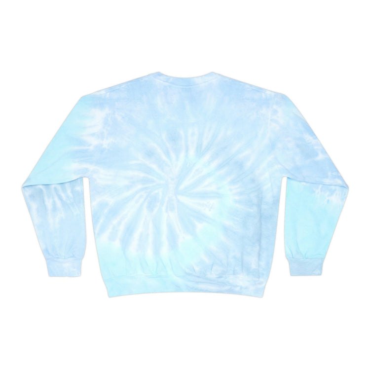 Queer Knitter Tie-Dye Sweatshirt Sweatshirt Printify 