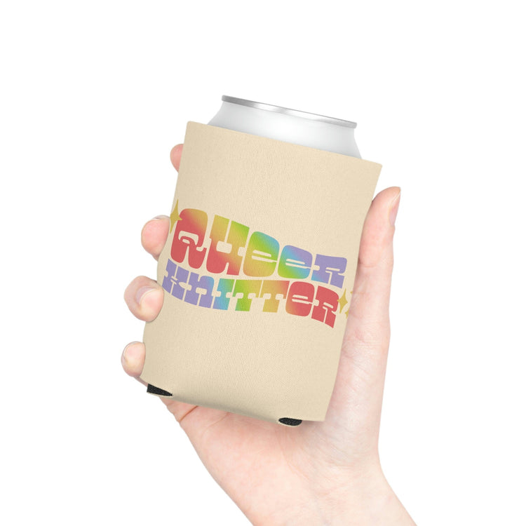 Queer Knitter Can Cooler Accessories Printify 