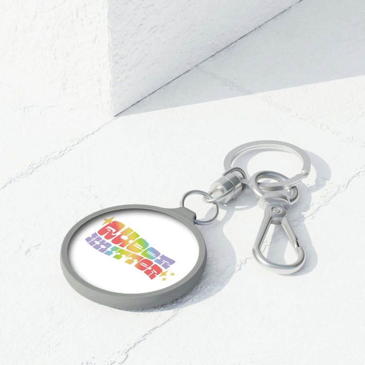 Queer Knitter Keyring Accessories Printify 