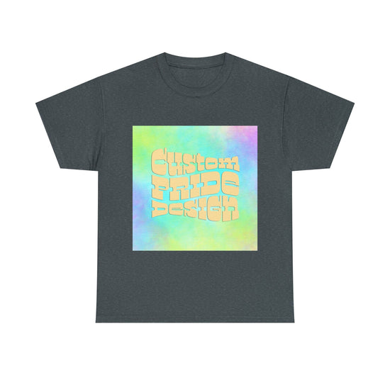 Custom Pride Knitter Tee T-Shirt Printify Dark Heather S 