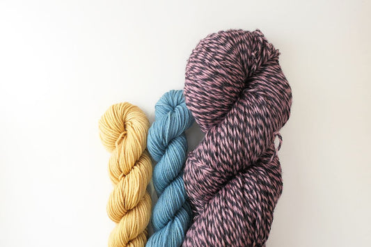 Sock Set - Primary-ish Mezcla, Yarn Emtothethird Yarn Co. 